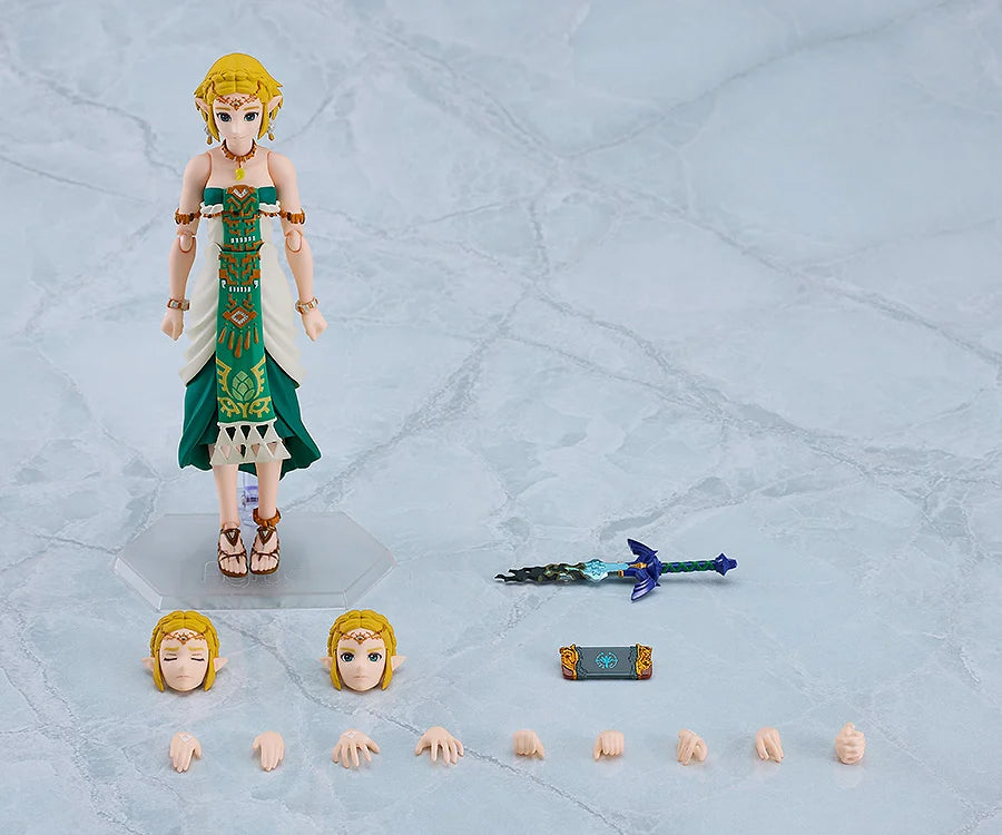 Figma - The Legend Of Zelda - Tears Of The Kingdom - Zelda - No. 637 - Action Figure