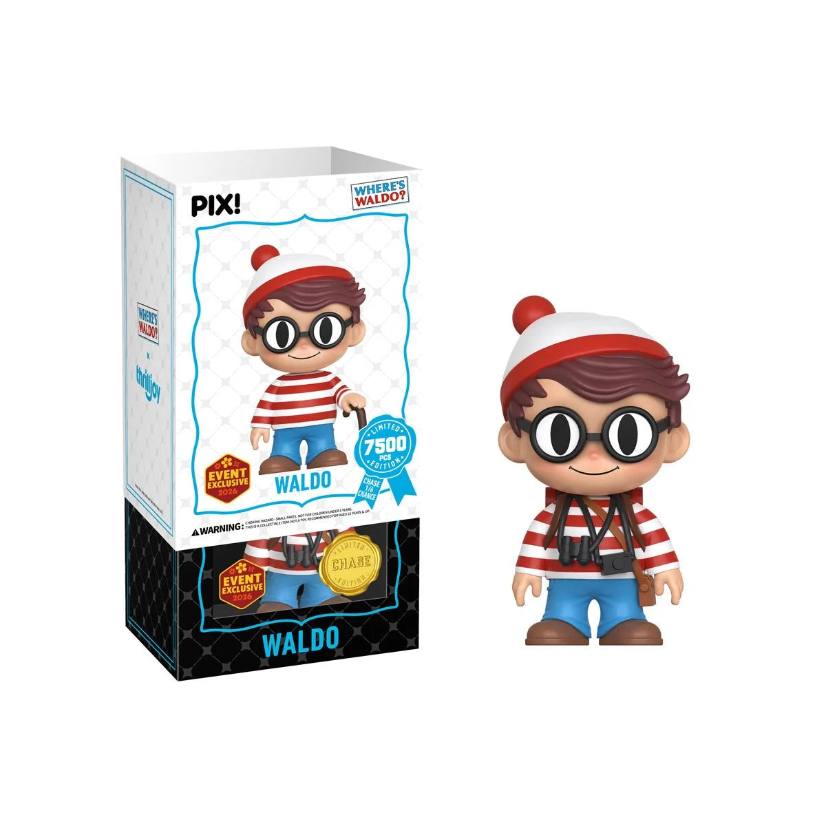 ThrillJoy - PIX! - Waldo: 2026 - Spring Event - Vinyl Figure