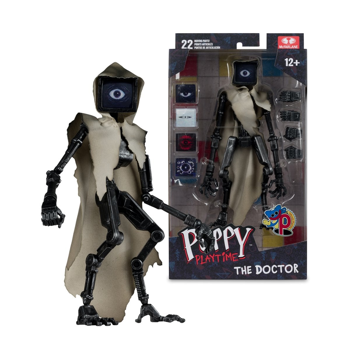 Mcfarlane - Poppy Playtime - Wave 1 - The Doctor - 7 inch Action Figure