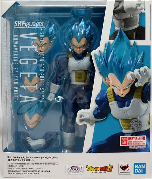 S.H. Figuarts - Super Saiyan God Super Saiyan Vegeta - Unwavering Saiyan Pride Figure