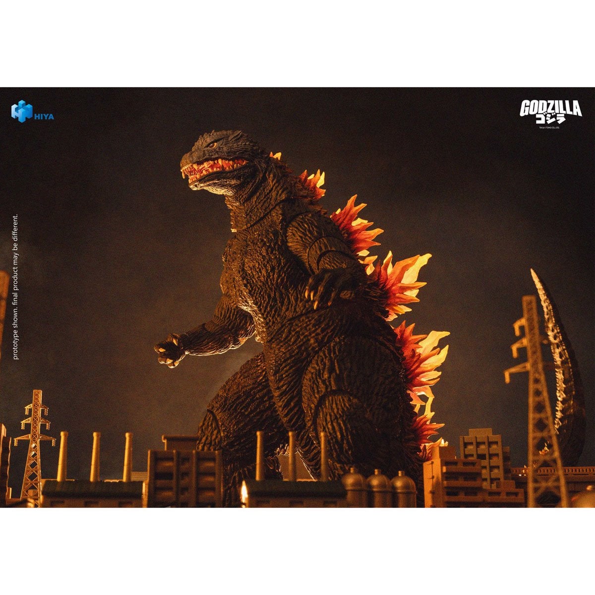 Hiya - Godzilla 2000: Millennium 1999 - Godzilla Heat Ray - Exquisite Basic Action Figure