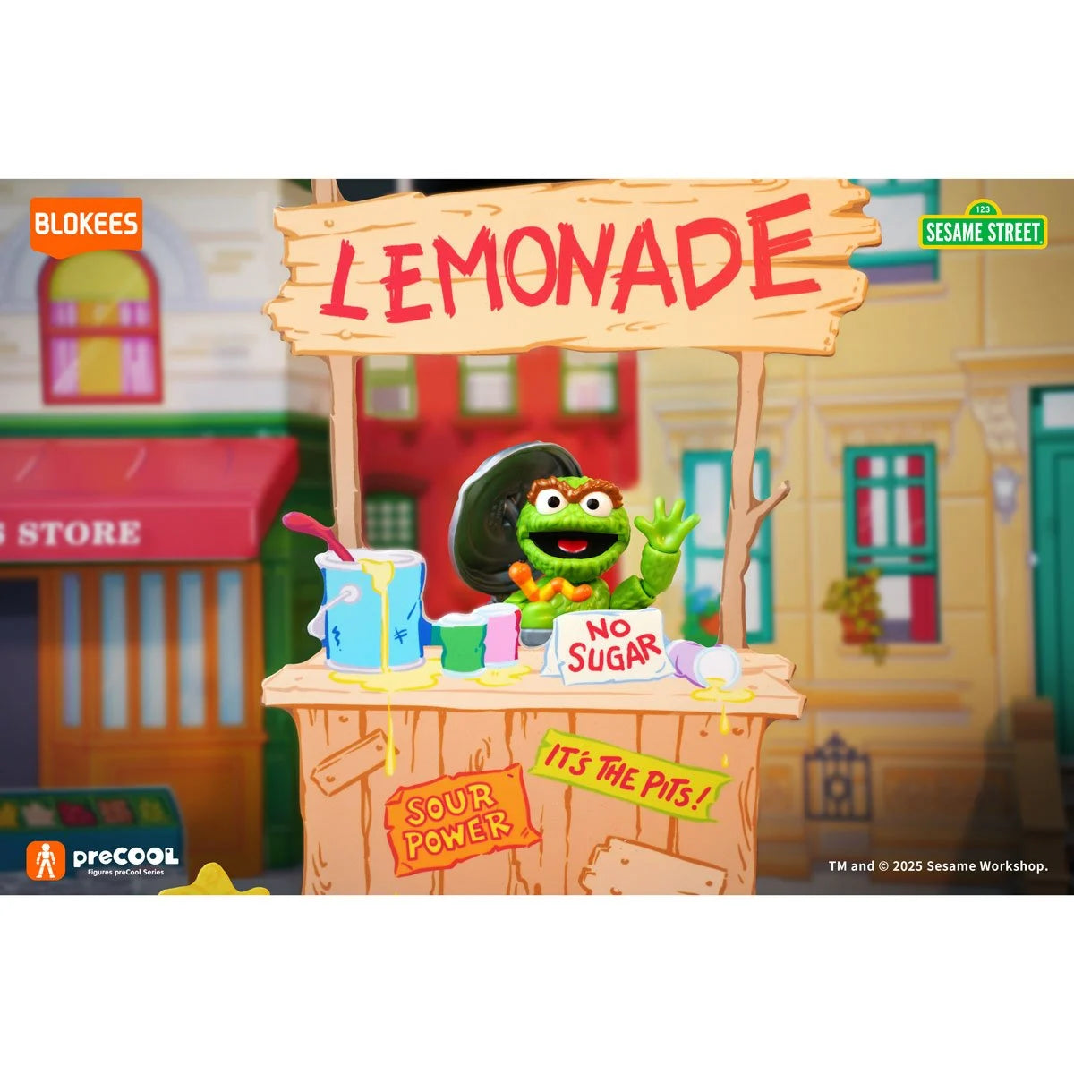 BLOKEES - Sesame Street Wave 2 - Oscar the Grouch - Mini Model Kit