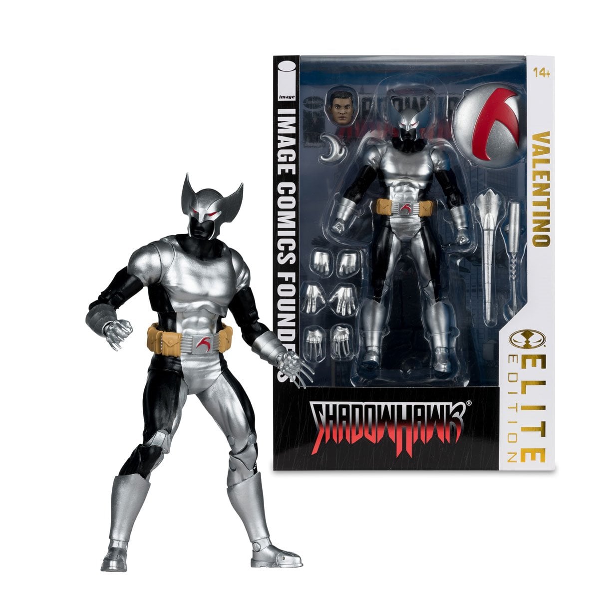 Mcfarlane: Elite Edition - ShadowHawk -  Image Comics Founders -  Series 7-Inch Deluxe