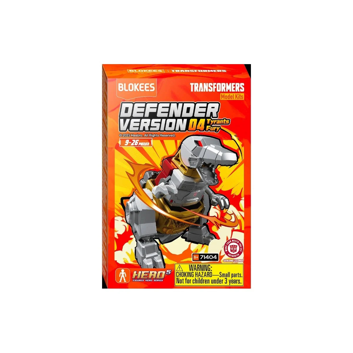 Blokees - Transformers -  Defender Version 04 - Tyrants Fury - Case of 12