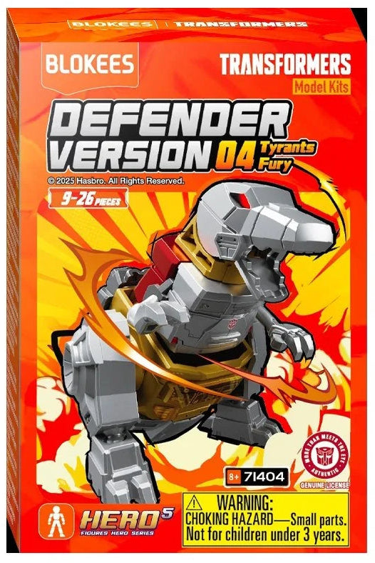 Blokees - Transformers -  Defender Version 04 - Tyrants Fury