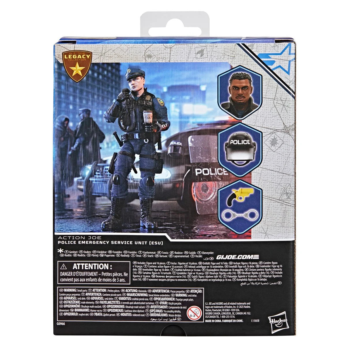 G.I. Joe -  Classified Series -  Legacy Collection -  Police Emergency Service Unit (ESU) -  6-Inch Action Figure