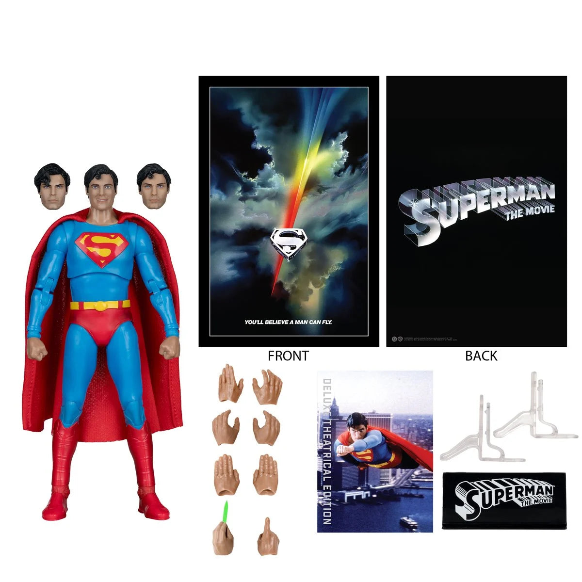 McFarlane - DC Multiverse Deluxe Theatrical - Superman: The Movie 1978 - 7 Inch Action Figure