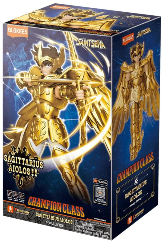 BLOKEES - Saint Seiya Champion Deluxe Class Sagittarius Aiolos 05 Blokees Model Kit