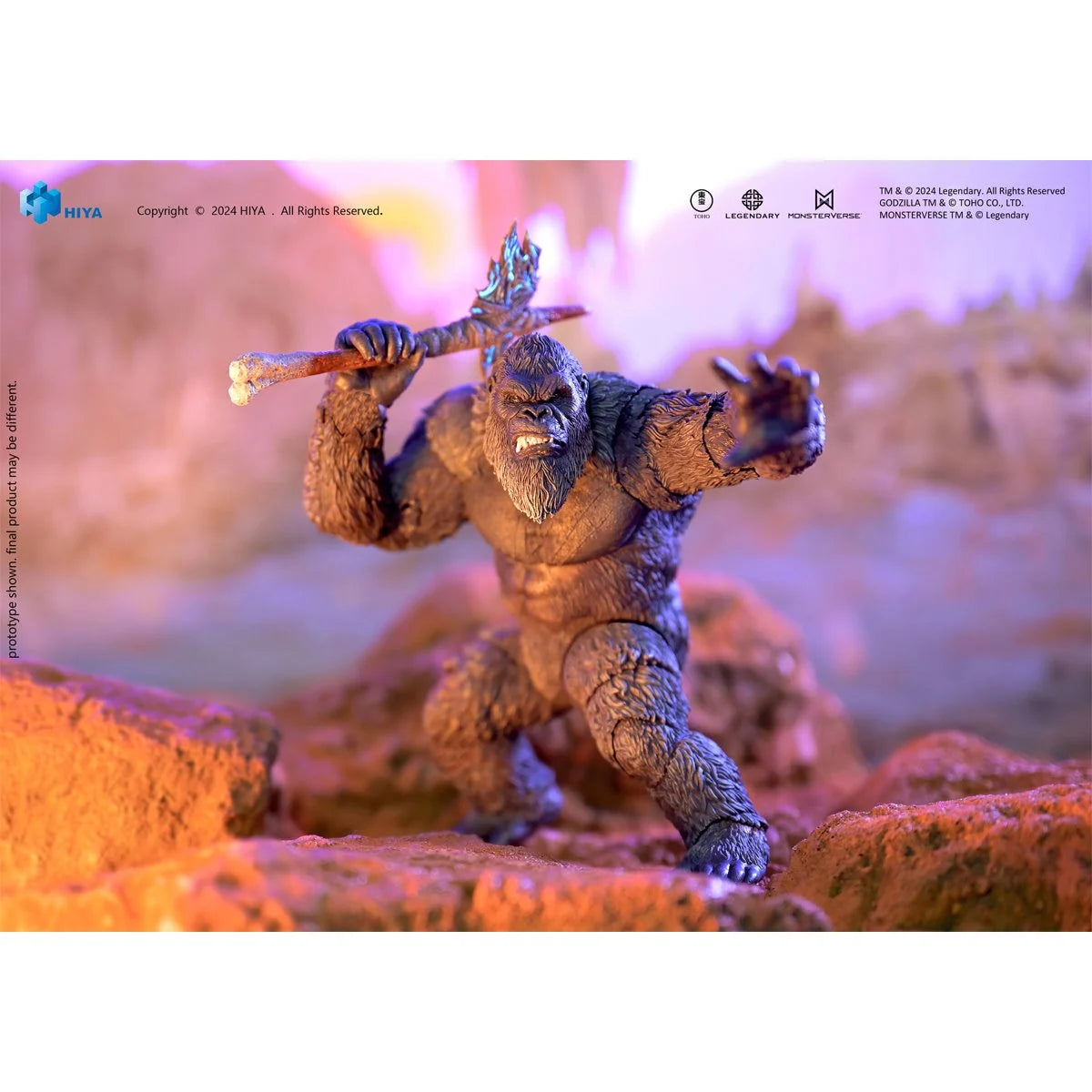 Hiya - Godzilla x Kong: The New Empire - Kong - Exquisite Basic Action Figure