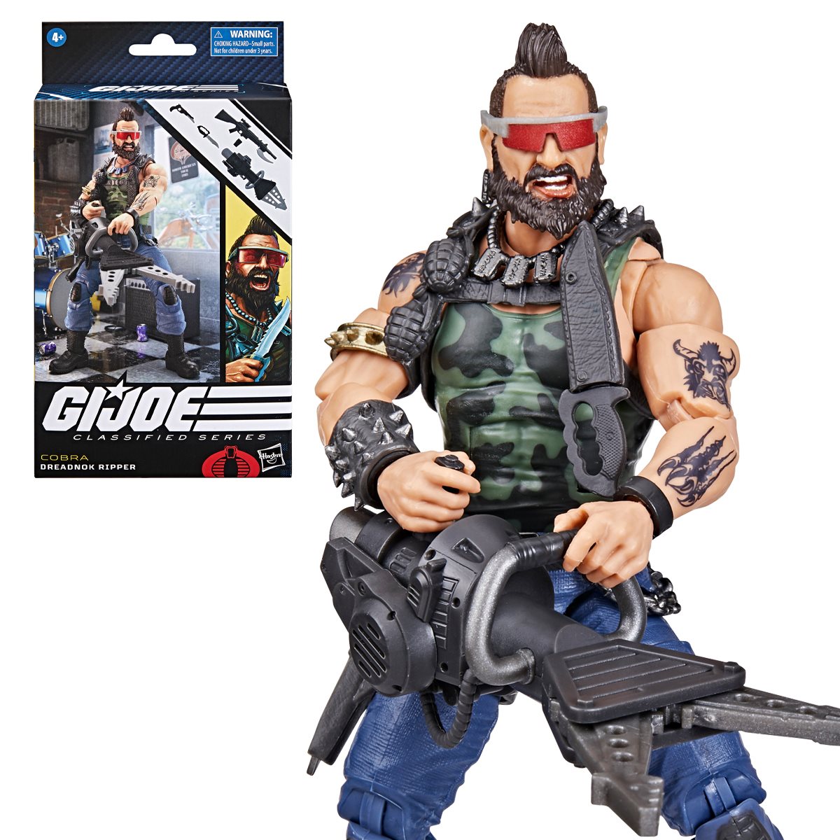 G.I. Joe Classified Series Dreadnok Ripper 6-Inch Action Figure