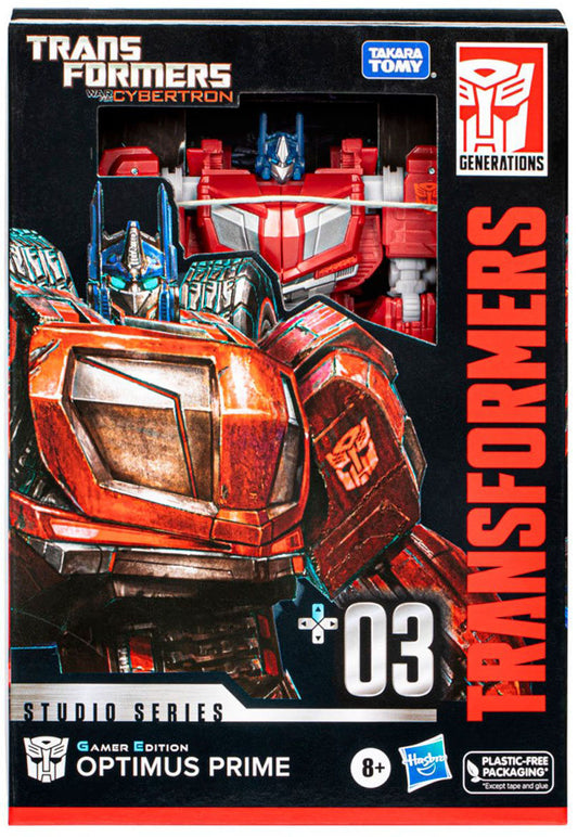 Transformers Studio Series Voyager 03 Gamer Edition War for Cybertron Optimus Prime