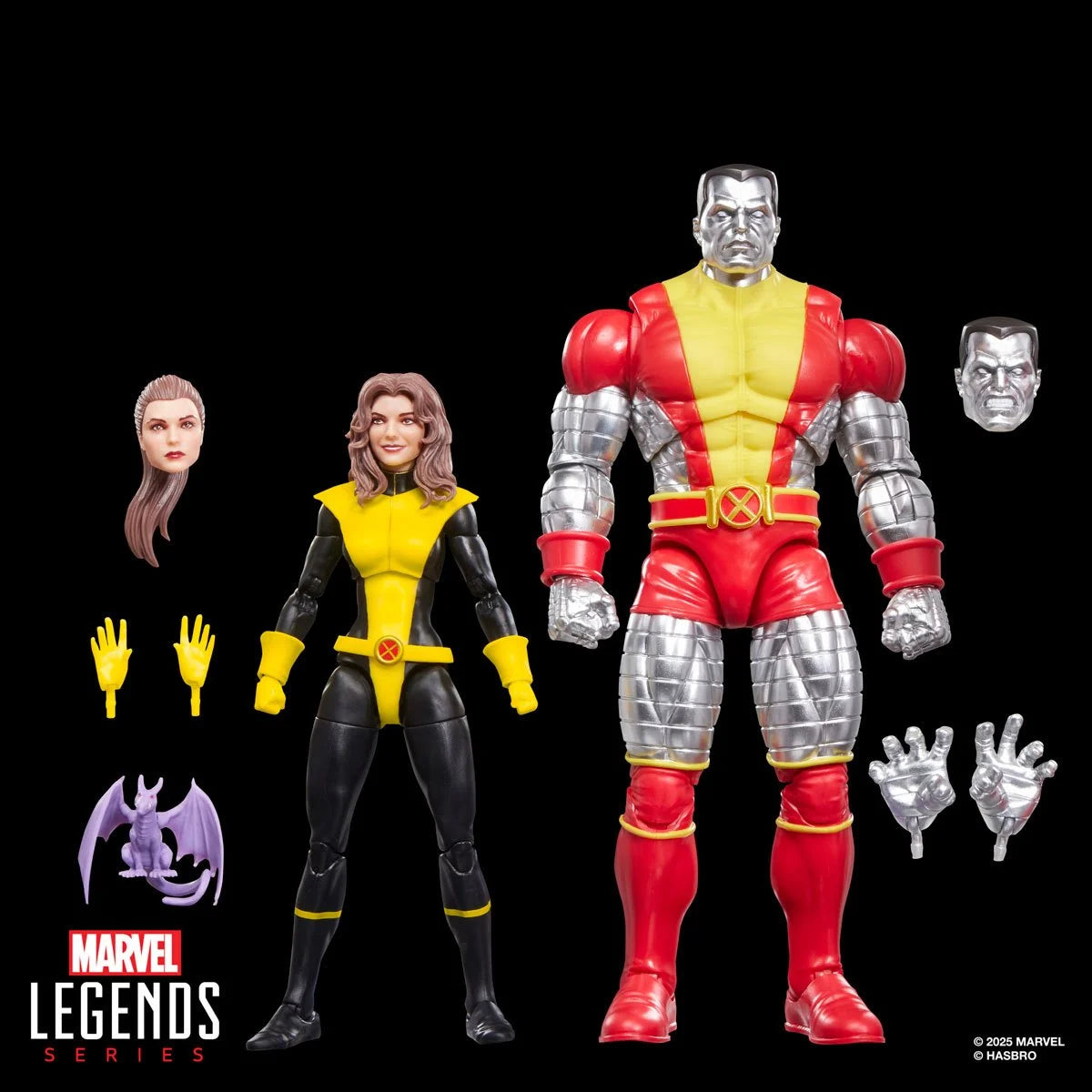 Marvel Legends - X-Men - Kitty Pryde and Colossus - 6 Inch Action Figure 2 Pack