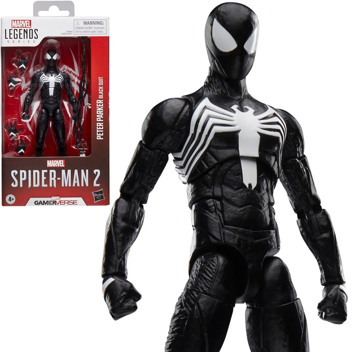 Marvel Legends - Spider-Man - Gameverse - Peter Parker Black Suit