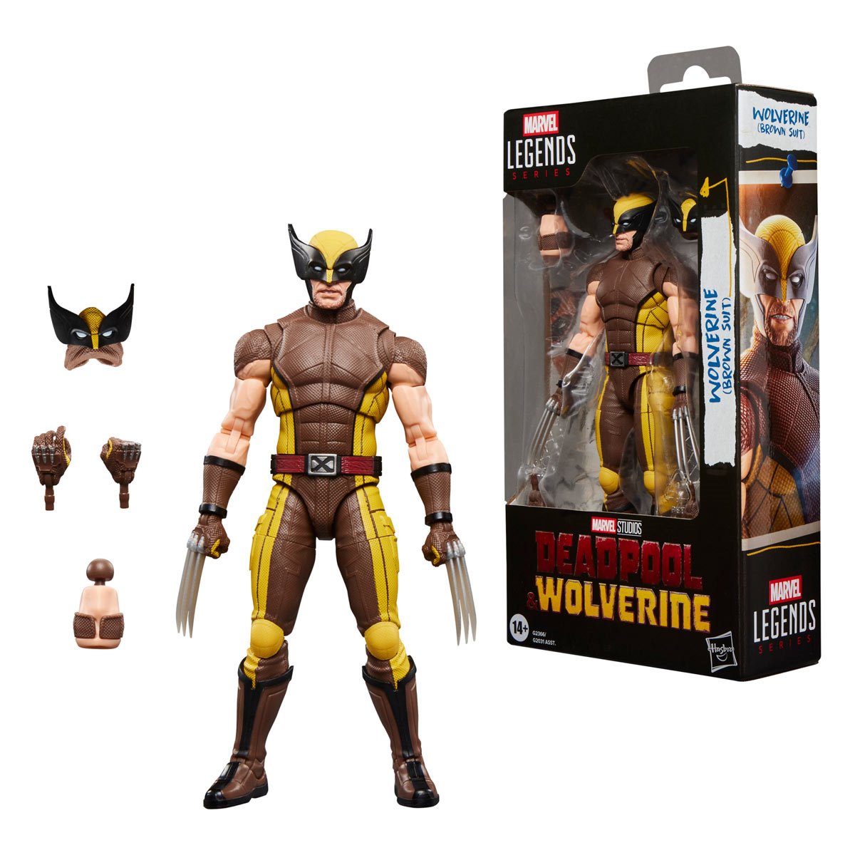 Marvel Legends - Deadpool & Wolverine - Wolverine (Brown Suit) - 6 inch Action Figure