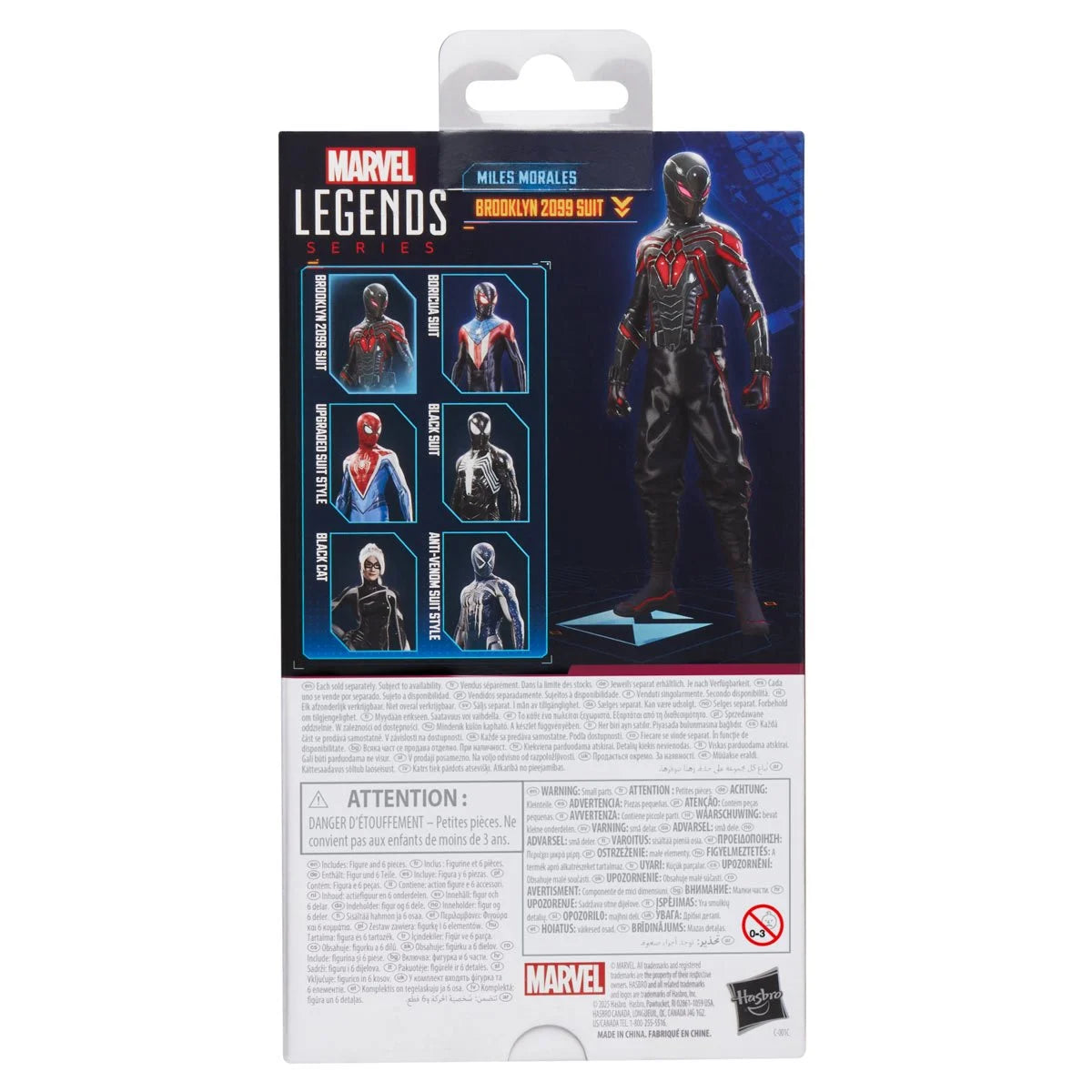 Marvel Legends - Spider-Man - Gameverse - Miles Morales Brooklyn 2099