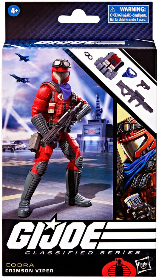 Pre-Sale - G.I. Joe Classified Series Cobra Crimson Viper 6-Inch Action Figure