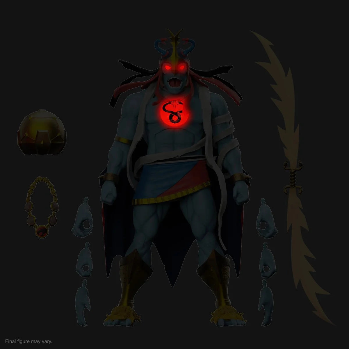 Super 7 - Thundercats- Ultimates Mumma-Ra (LED Eyes)