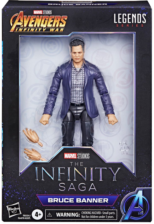 Avengers: Infinity War Marvel Legends Bruce Banner 6-Inch Action Figure