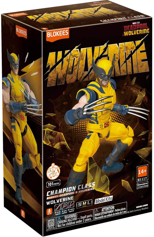 BLOKEES - Marvel Infinity Saga - Wolverine - Champion Class - CC05 - Model Kit
