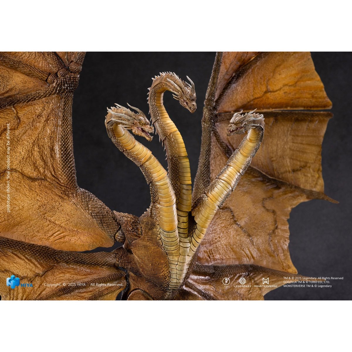 Hiya - King of the Monsters King Ghidorah 2.0 Exquisite Basic Series Action Figure