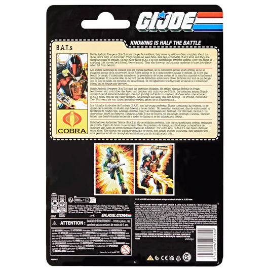 G.I. Joe - Classified Series - Retro Cardback - B.A.T. (Battle Android Tropper) - 6-Inch Action Figure