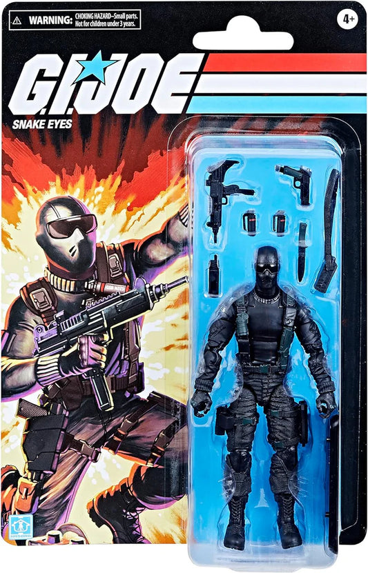 G.I. Joe  - Classified Series -  Retro Cardback  - Snake Eyes