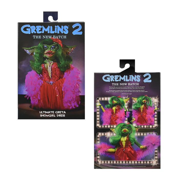 NECA - Gremlins 2 - Ultimate Showgirl Greta 7” Scale Action Figure (2023 Con Exclusive)