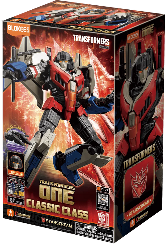Blokees - Transformers Classic Class  - Starscream - Transformers One