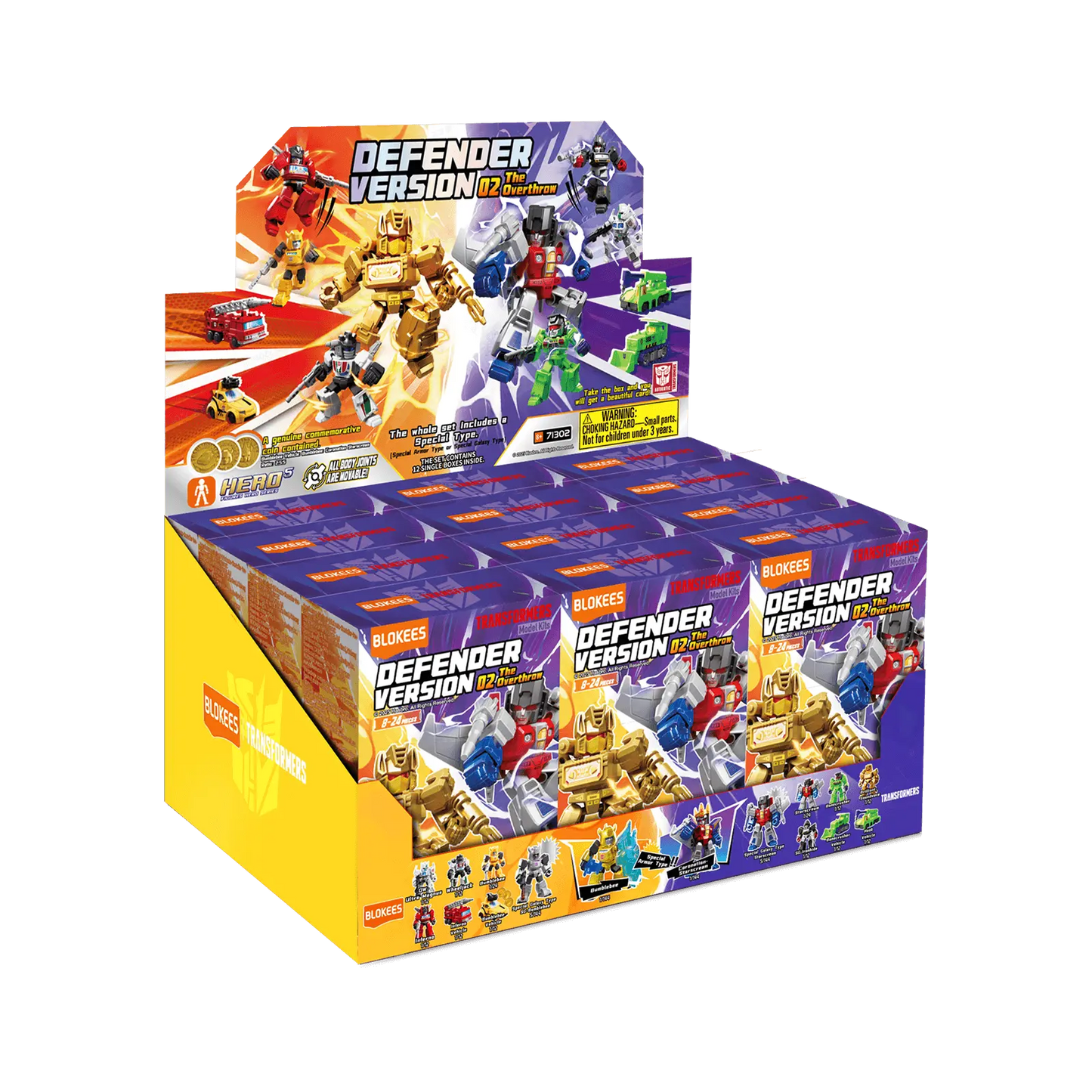 BLOKEES - Transformers -  Defender Version 02 - The Overthrow