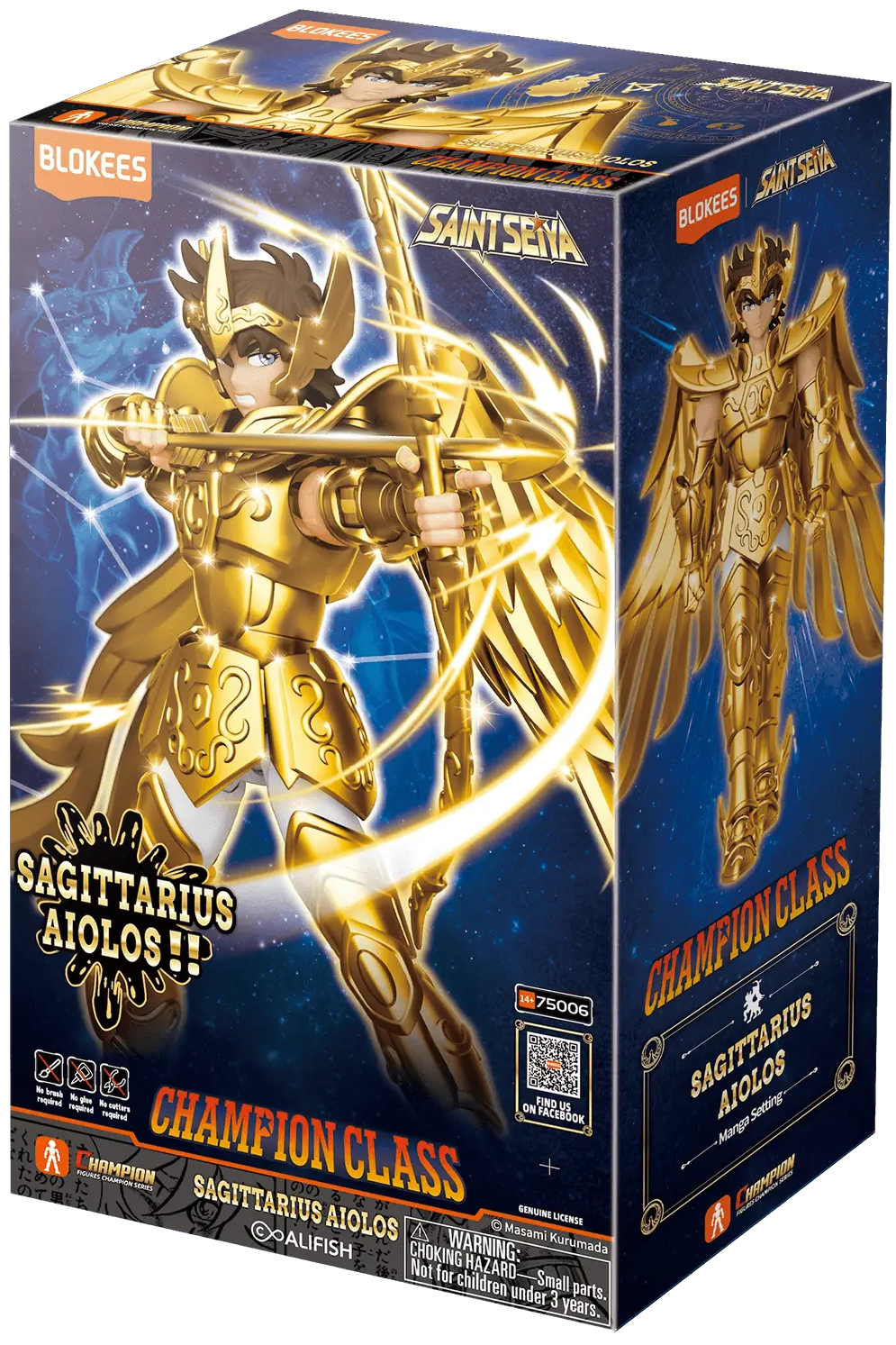 Blokees - Saint Seiya - Champion Class - 05 - Sagittarius - Aiolos