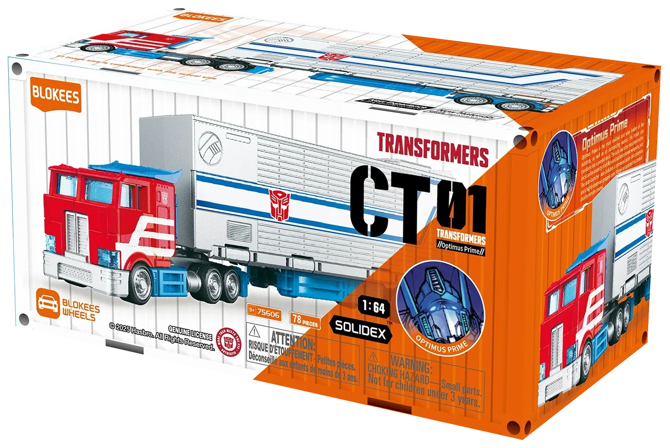 Blokees - Transformers - CT01 - Optimus Prime - Blokees Wheels