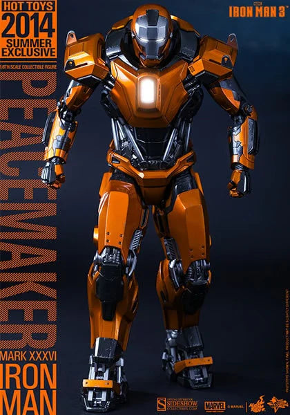 Hot Toys - Iron Man 3: Iron Man Mark XXXVI PeaceMaker (Exclusive Edition MMS258)