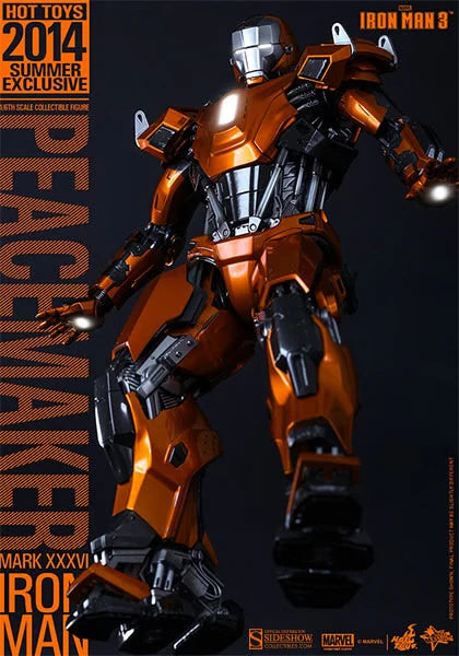 Hot Toys - Iron Man 3: Iron Man Mark XXXVI PeaceMaker (Exclusive Edition MMS258)