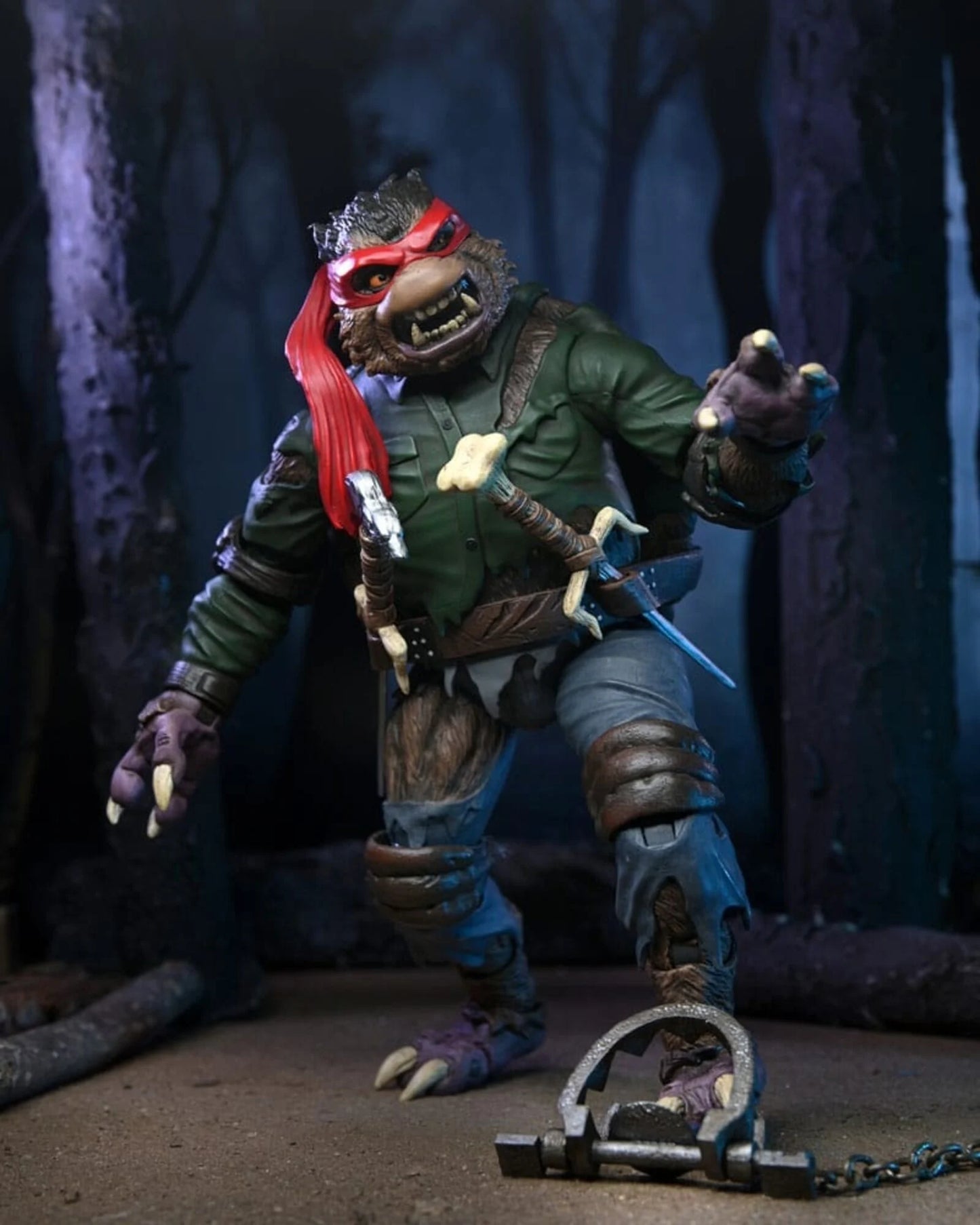 NECA -  Universal Monsters -  Teenage Mutant Ninja Turtles Raphael as the Wolfman