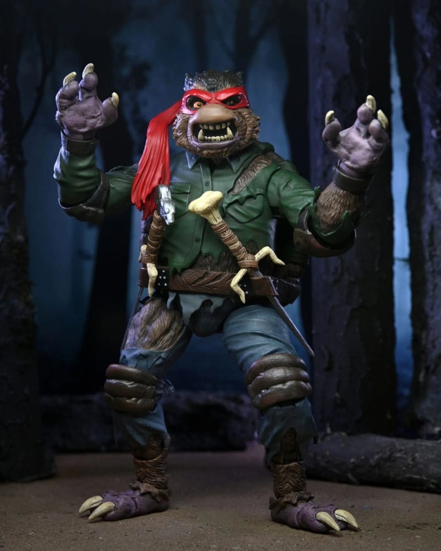 NECA -  Universal Monsters -  Teenage Mutant Ninja Turtles Raphael as the Wolfman
