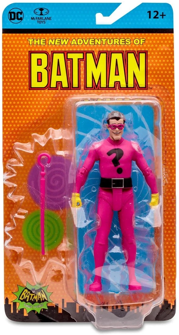 80s Riddler Batman DC Retro Wave 9 The Riddler The New Adventures of Batman 6-Inch Scale ...
