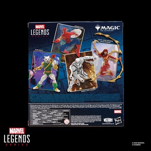 Spider-Man Marvel Legends Magic: The Gathering Man-Wolf 6-Inch Action Figure and Card