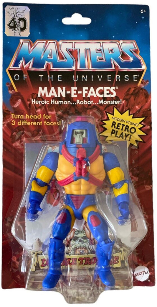 Masters of the Universe - Origins - Man-E-Faces 40th Anniversary