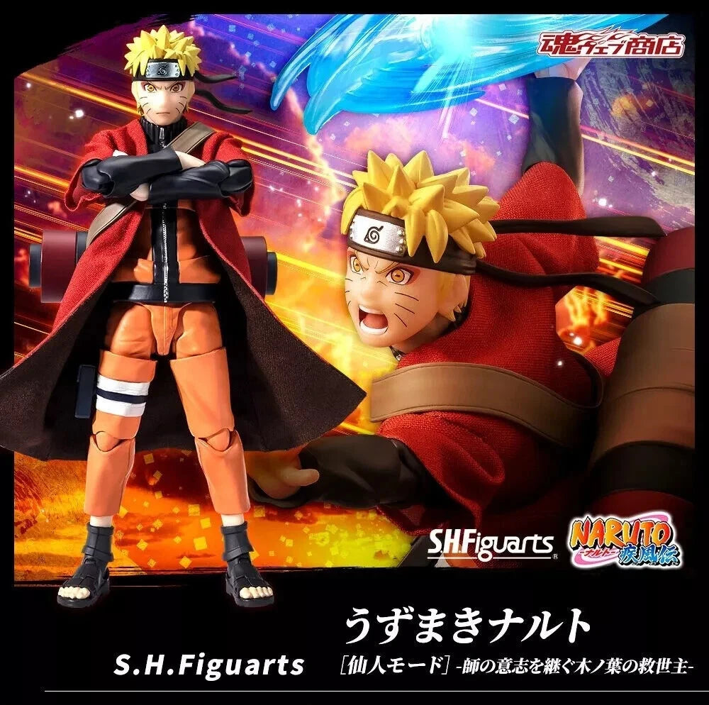 S.H. Figuarts - Naruto - Naruto Uzumaki (Sage Mode) - Savior of Konoha - Action Figure