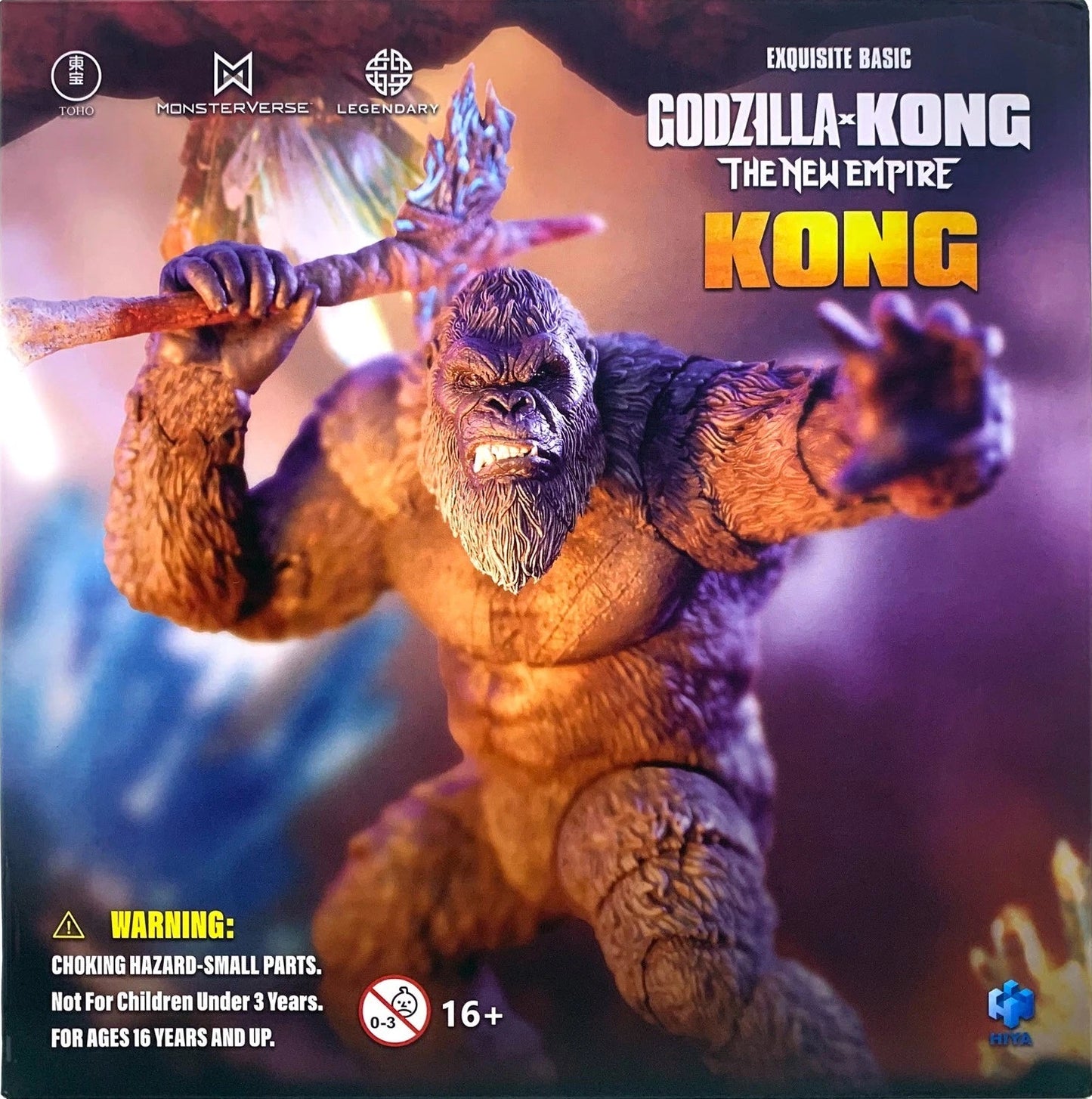 Hiya - Godzilla x Kong: The New Empire - Kong - Exquisite Basic Action Figure