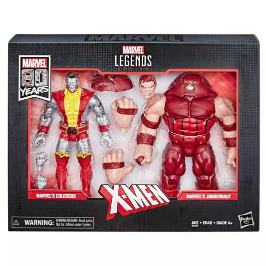 Marvel Legends 80th Anniversary Colossus vs. Juggernaut Action Figure Two-Pack