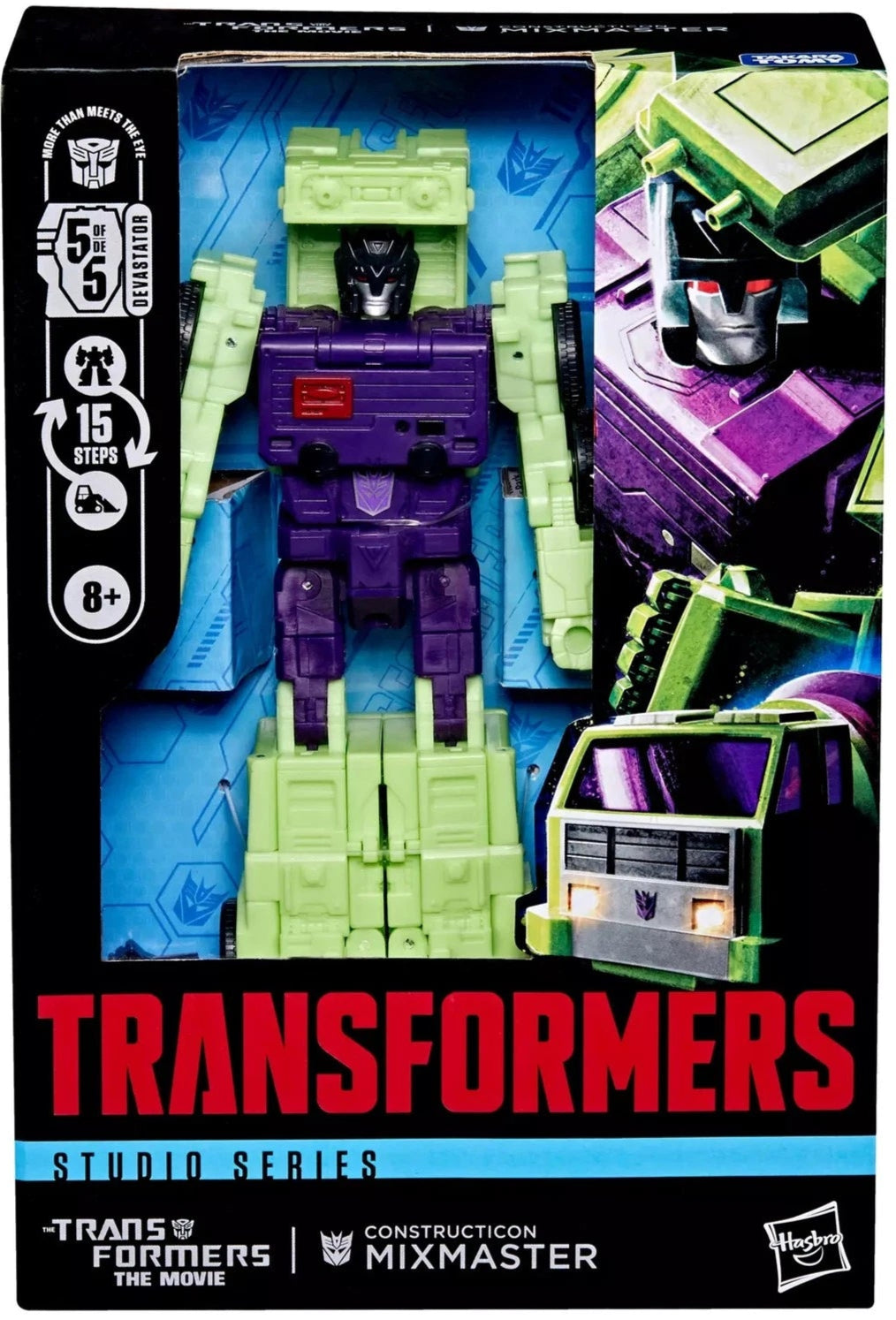 Transformers -  Studio Series 86 -  The Transformers: The Movie Constructicon - Mixmaster