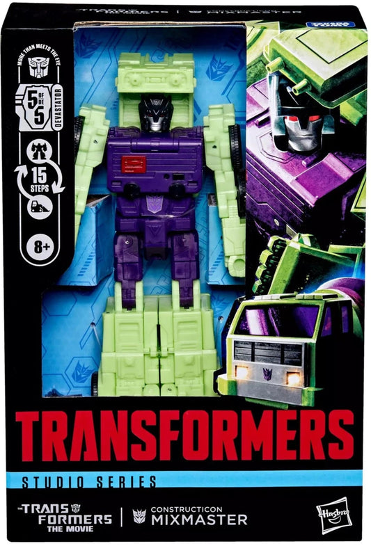 Transformers -  Studio Series 86 -  The Transformers: The Movie Constructicon - Mixmaster