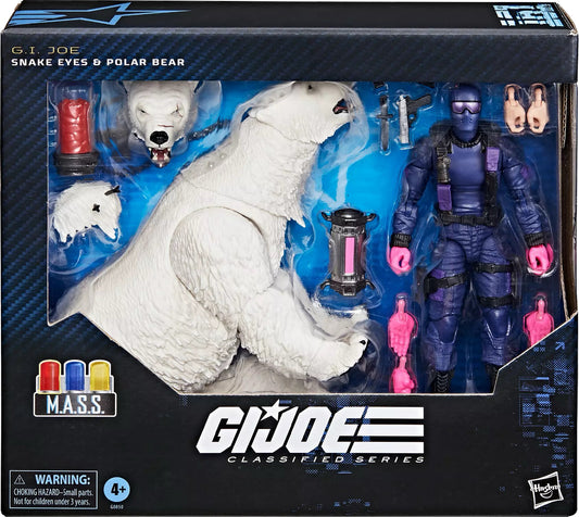 G.I. Joe - Classified Series - Snake Eyes with Polar Bear - Action Figure