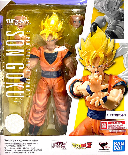 S.H. Figuarts -Dragon Ball Z - Super Saiyan Full Power - Son Goku