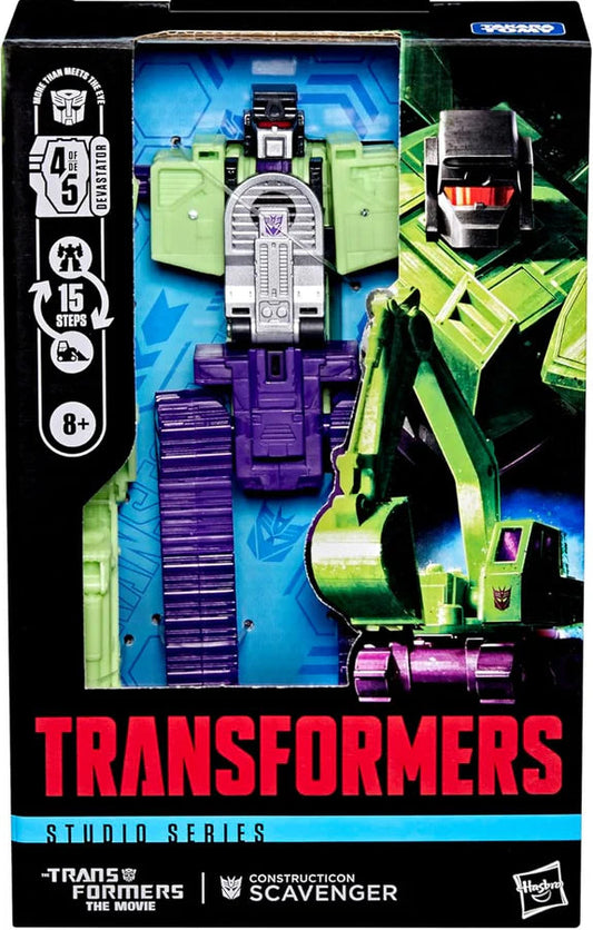 Transformers -  Studio Series 86 -  The Transformers: The Movie Constructicon - Scavenger