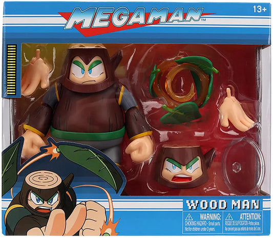 Jada Toys - Wood Man - Bubble Man Deluxe 1:12 Scale Action Figure