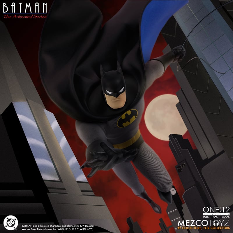 Mezco - Batman: The Animated Series - One:12 Collective - Batman - 6" Action Figure