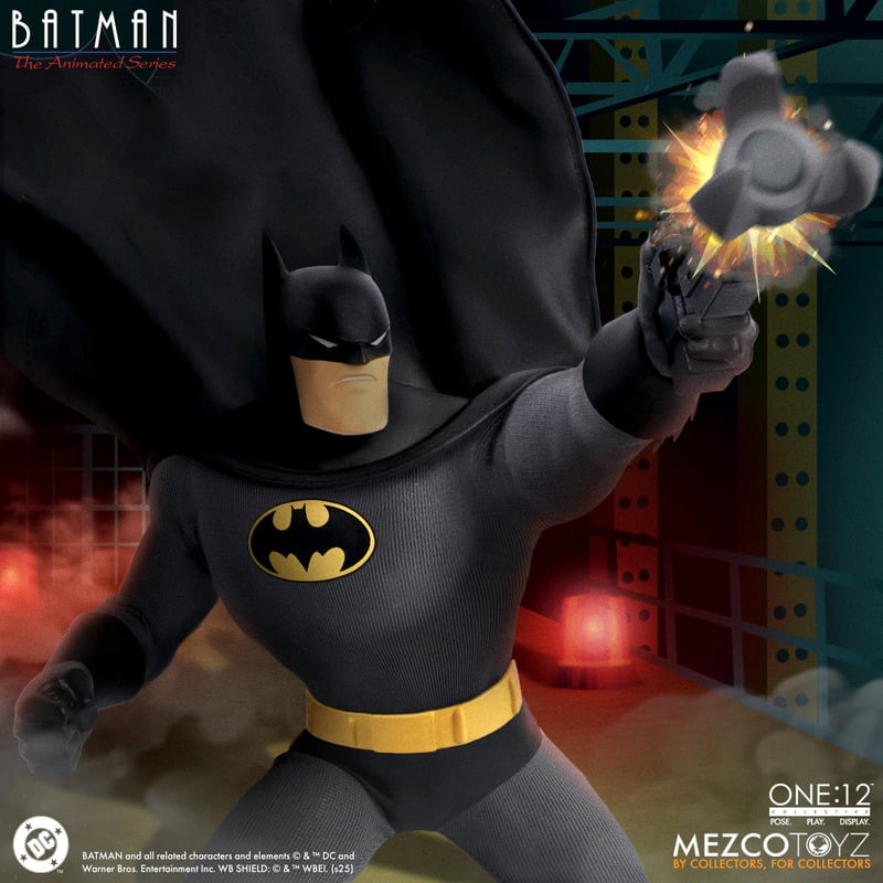 Mezco - Batman: The Animated Series - One:12 Collective - Batman - 6" Action Figure