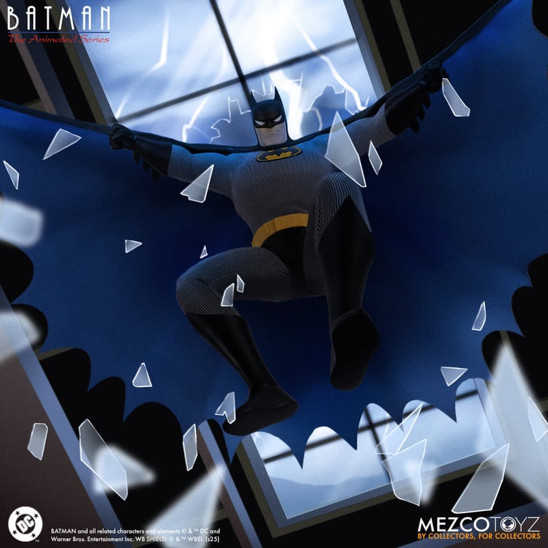 Mezco - Batman: The Animated Series - One:12 Collective - Batman - 6" Action Figure
